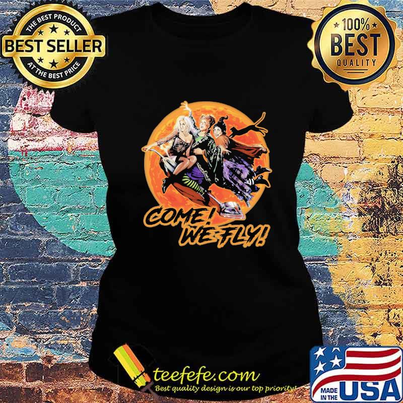 Witch Come we fly sunset s Ladies tee Witch Come we fly sunset s Ladies tee