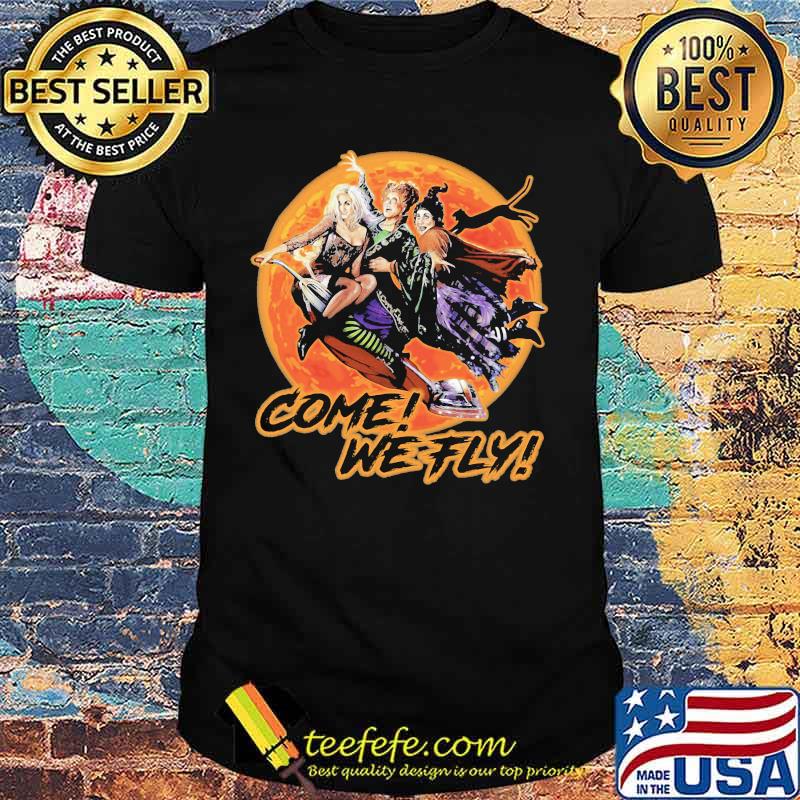 Witch Come we fly sunset shirt Witch Come we fly sunset shirt