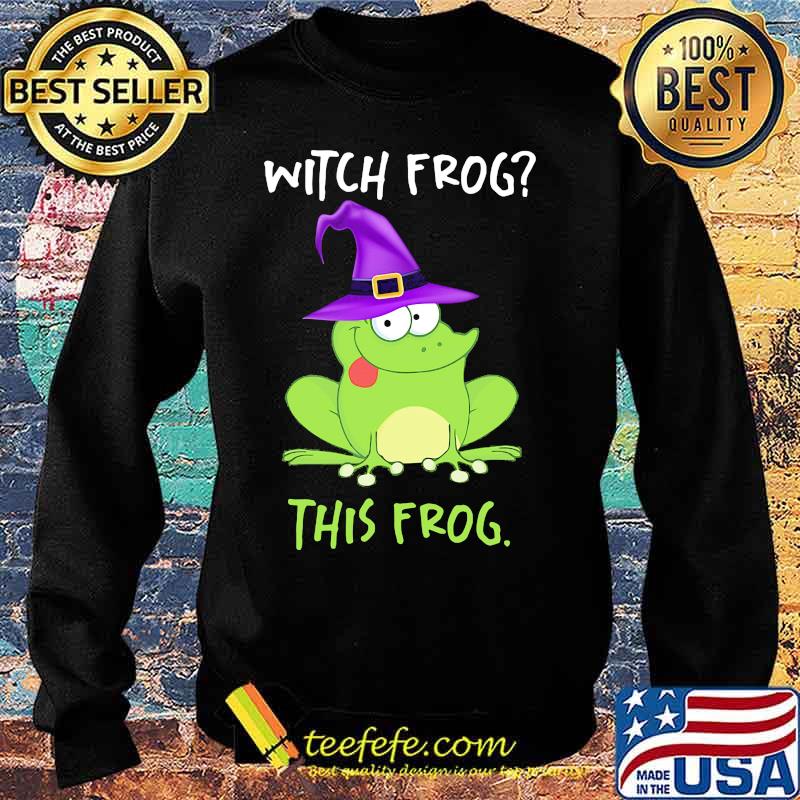 Witch frog this frog s Sweater Witch frog this frog s Sweater