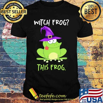 Witch frog this frog shirt