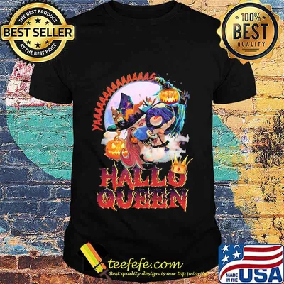 Witch mask yaaa hallo queen shirt