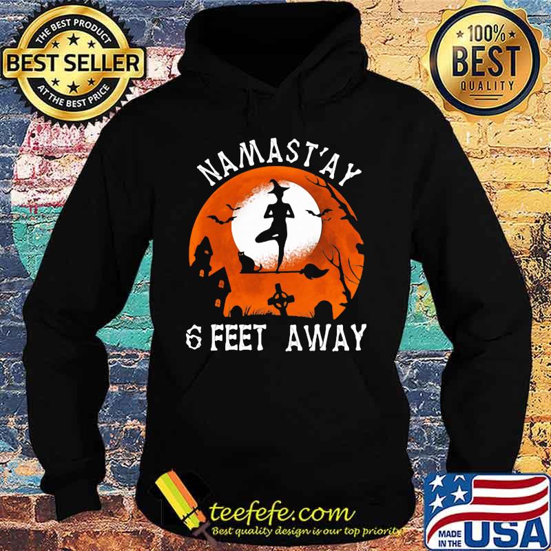 Witch namastay 6 feet away sunset s Hoodie Witch namastay 6 feet away sunset s Hoodie