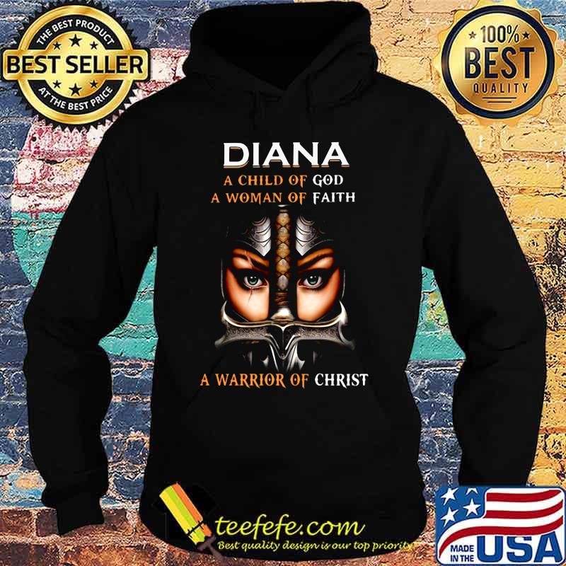 Woman warrior armor of god diana a child of god a woman of faith a warrior of christ s Hoodie Woman warrior armor of god diana a child of god a woman of faith a warrior of christ s Hoodie