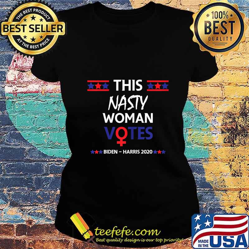Womens This Nasty Woman Votes Biden Harris 2020 Election T-Shirt Ladies tee Womens This Nasty Woman Votes Biden Harris 2020 Election T-Shirt Ladies tee