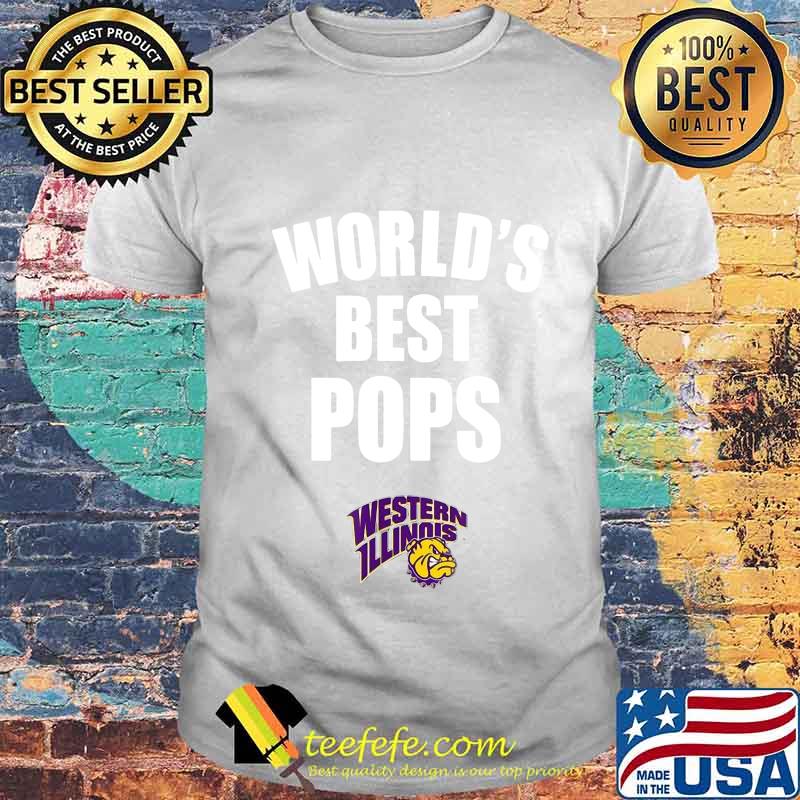 World's best pops western illinois shirt World's best pops western illinois shirt
