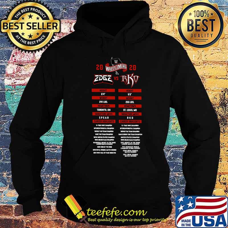Wrestlemania rated rko edge vs orton 2020 s Hoodie Wrestlemania rated rko edge vs orton 2020 s Hoodie
