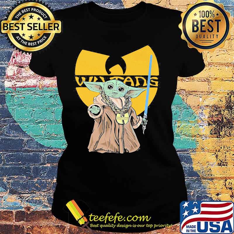 Wu tang clan hip hop band and baby yoda s Ladies tee Wu tang clan hip hop band and baby yoda s Ladies tee
