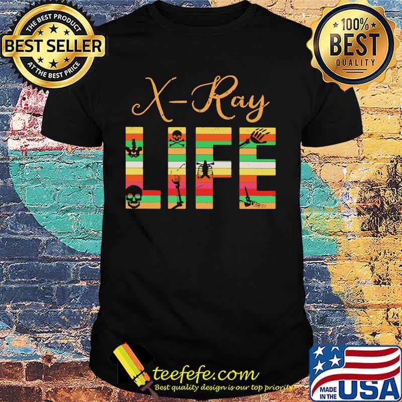 X-Ray Life Radiologist Vintage retro shirt