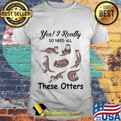 Yes i really do need all these otters shirt