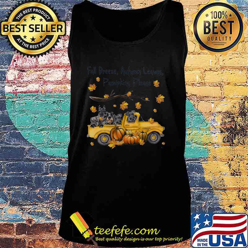 Yorkie dog fall breeze autumn leaves pumpkins please s Tank top Yorkie dog fall breeze autumn leaves pumpkins please s Tank top
