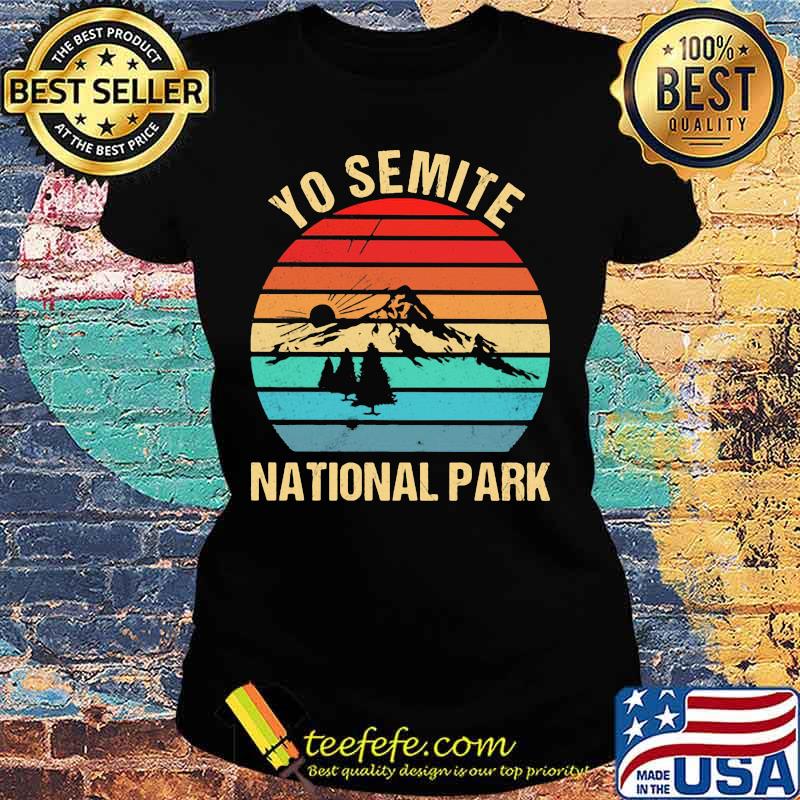 Yosemite national park vintage retro s Ladies tee Yosemite national park vintage retro s Ladies tee