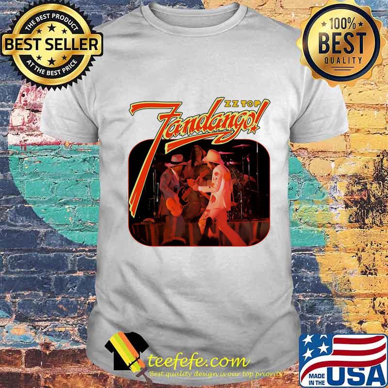 Zz top fandango album guitar shirt