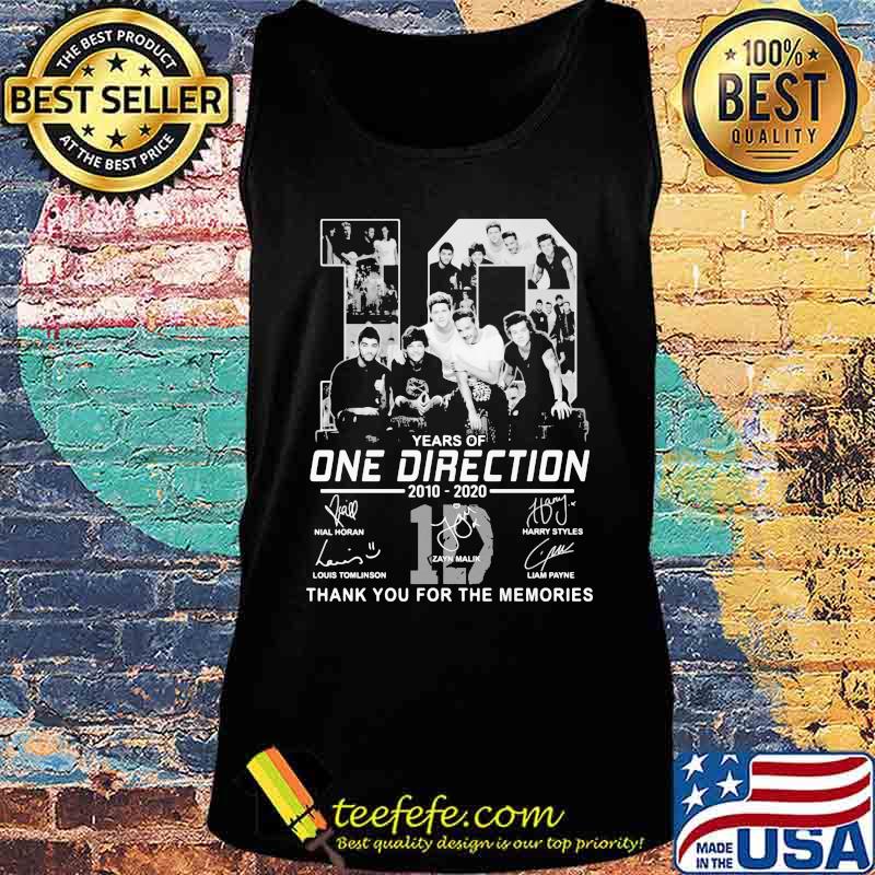 10 years of one direction 2010 2020 thank for the memories signatures s Tank top 10 years of one direction 2010 2020 thank for the memories signatures s Tank top