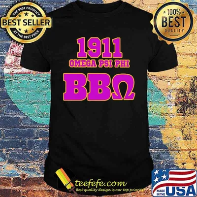1911 omega psi phi bbo shirt
