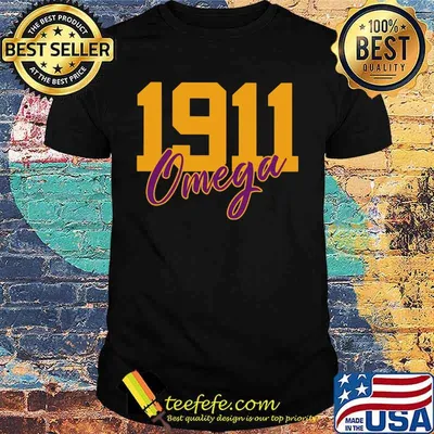 1911 omega psi phi fraternity shirt
