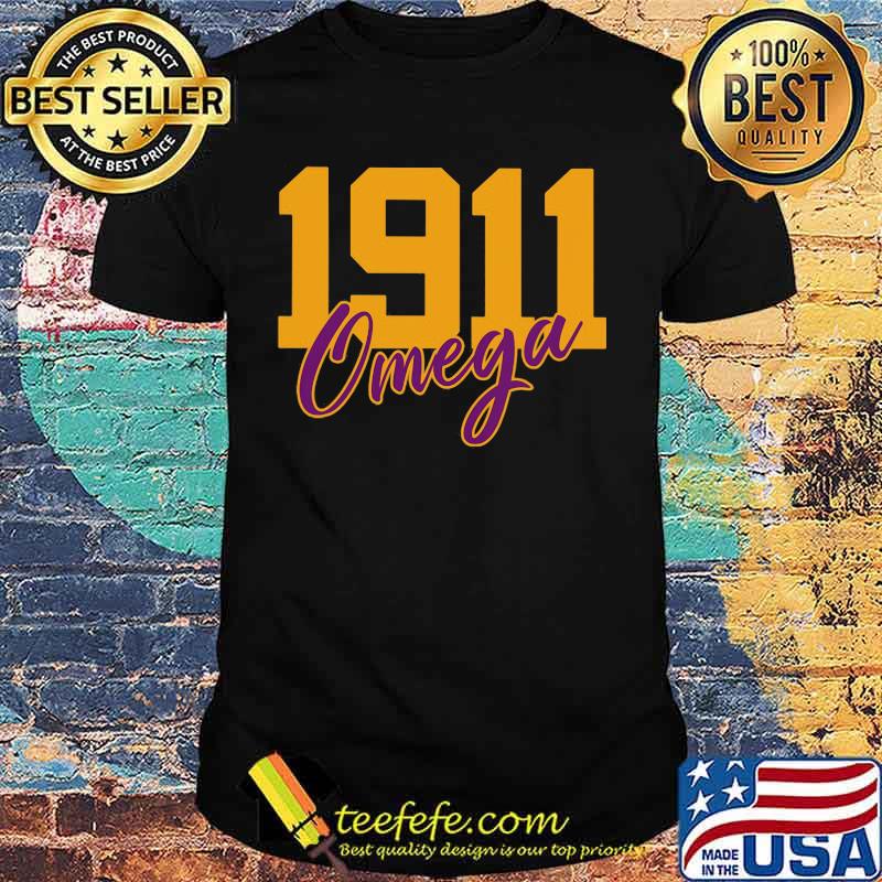 1911 omega psi phi fraternity shirt
