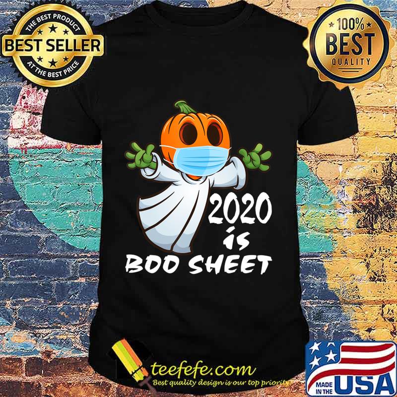 2020 is Boo Sheet T-Shirt Ghost in Mask Halloween T-Shirt 2020 is Boo Sheet T-Shirt Ghost in Mask Halloween T-Shirt