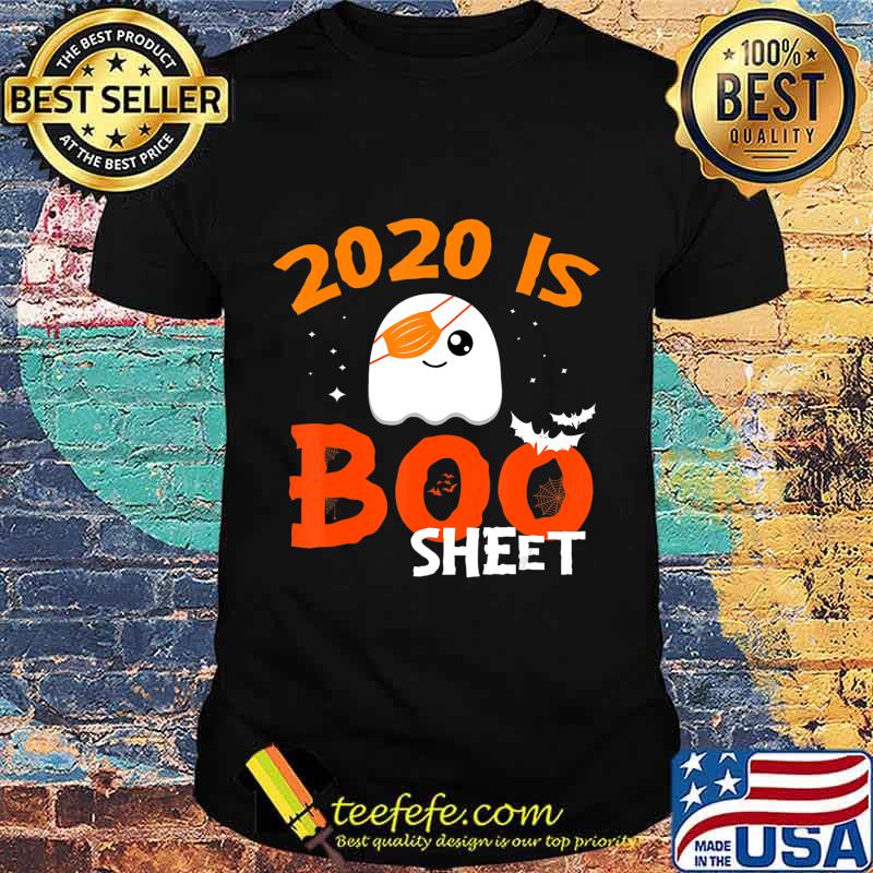 2020 is Boo Sheet This is Boo Sheet Boo Halloween Ghost Mask T-Shirt