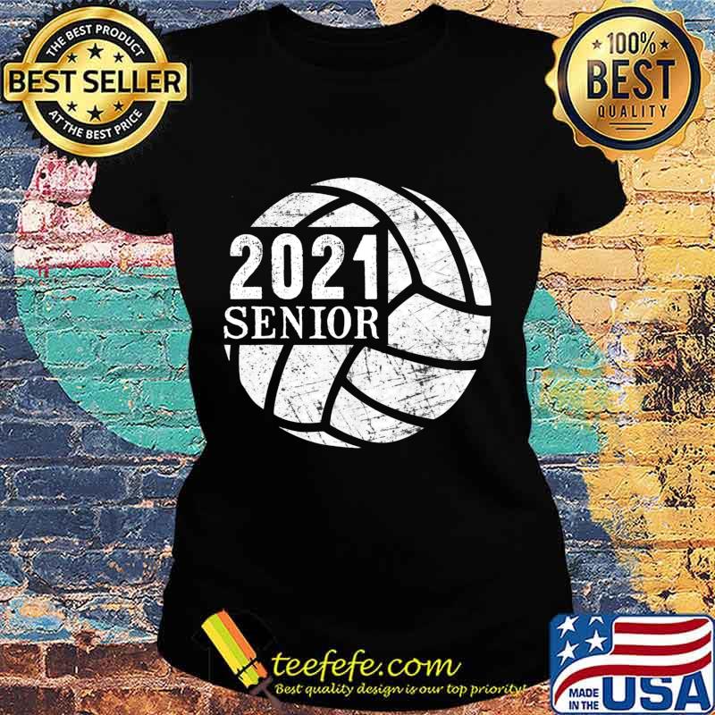 2021 Senior Volleyball Sport High School Graduation Gift T-Shirt Ladies tee 2021 Senior Volleyball Sport High School Graduation Gift T-Shirt Ladies tee
