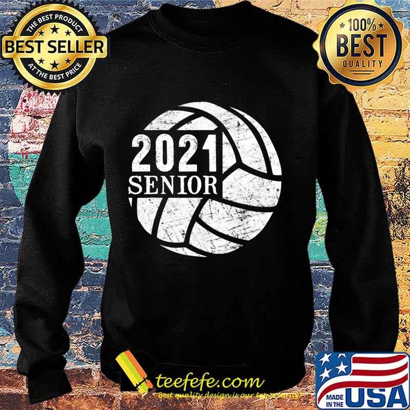 2021 Senior Volleyball Sport High School Graduation Gift T-Shirt Sweater 2021 Senior Volleyball Sport High School Graduation Gift T-Shirt Sweater