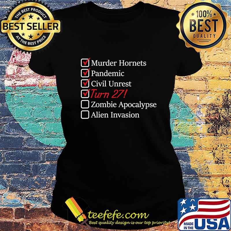 27th Birthday Gift - 27 Years Old - Funny 2020 - Quarantine T-Shirt Ladies tee 27th Birthday Gift - 27 Years Old - Funny 2020 - Quarantine T-Shirt Ladies tee