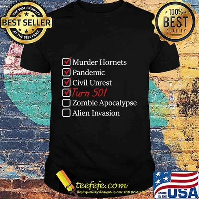 50th Birthday Gift - 50 Years Old - Funny 2020 - Quarantine T-Shirt