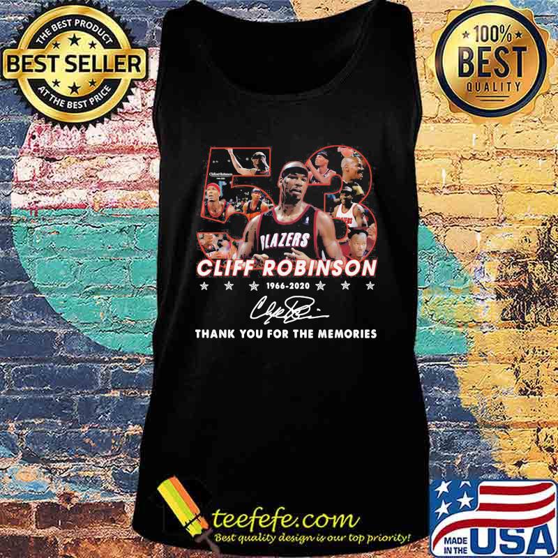 53 cliff robinson 1966 2020 thank you for the memories signature s Tank top 53 cliff robinson 1966 2020 thank you for the memories signature s Tank top