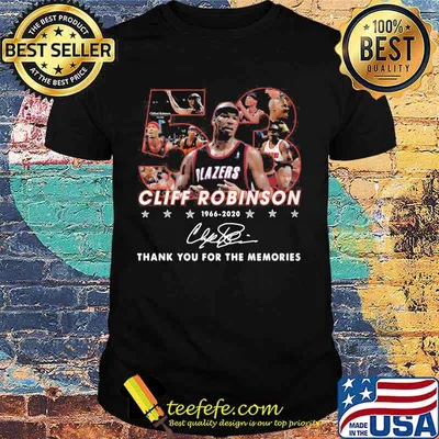 53 cliff robinson 1966 2020 thank you for the memories signature shirt