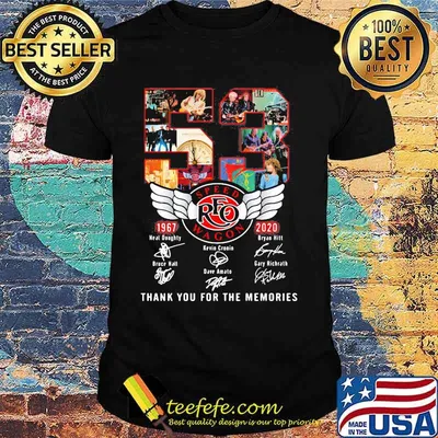 53 speed wagon 1967 2020 thank you for the memories signatures shirt