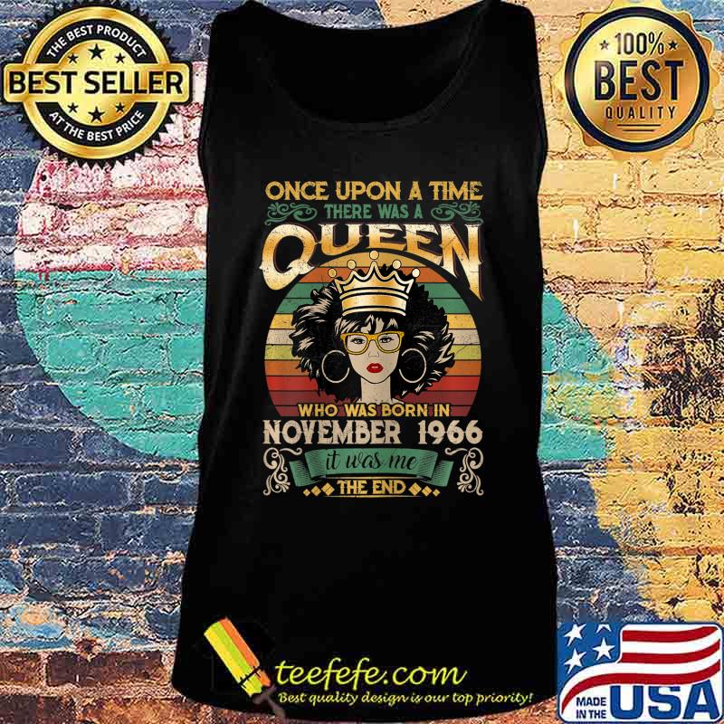 54 Years Birthday Girls 54th Birthday Queen November 1966 T-Shirt Tank top 54 Years Birthday Girls 54th Birthday Queen November 1966 T-Shirt Tank top