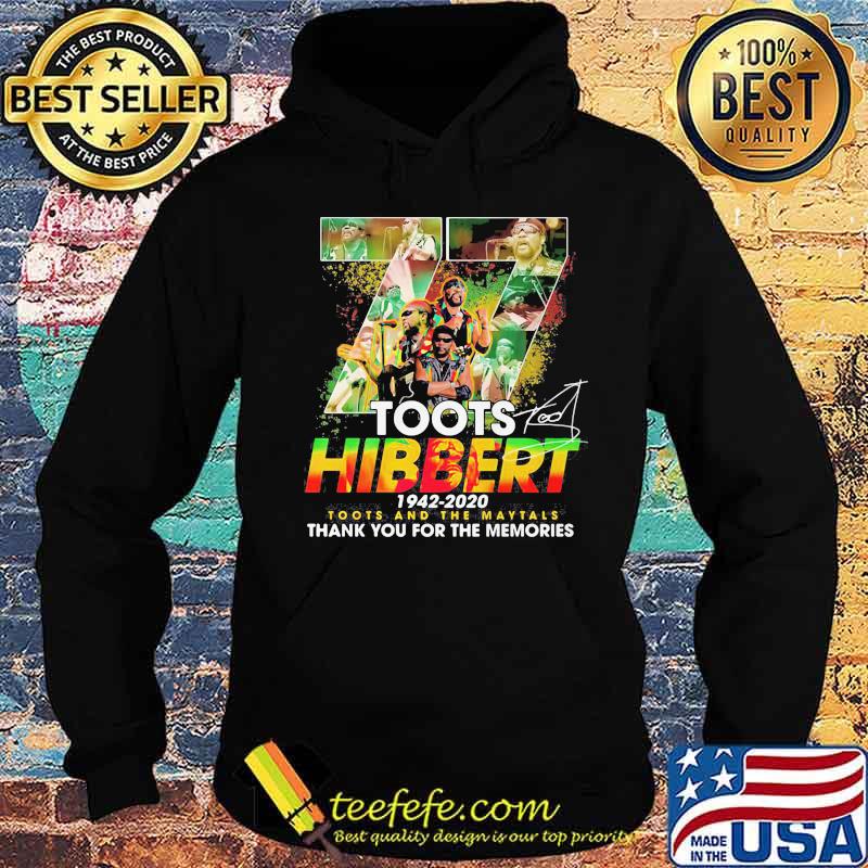 77 toots hibbert 1942 2020 thank for the memories signatures s Hoodie 77 toots hibbert 1942 2020 thank for the memories signatures s Hoodie