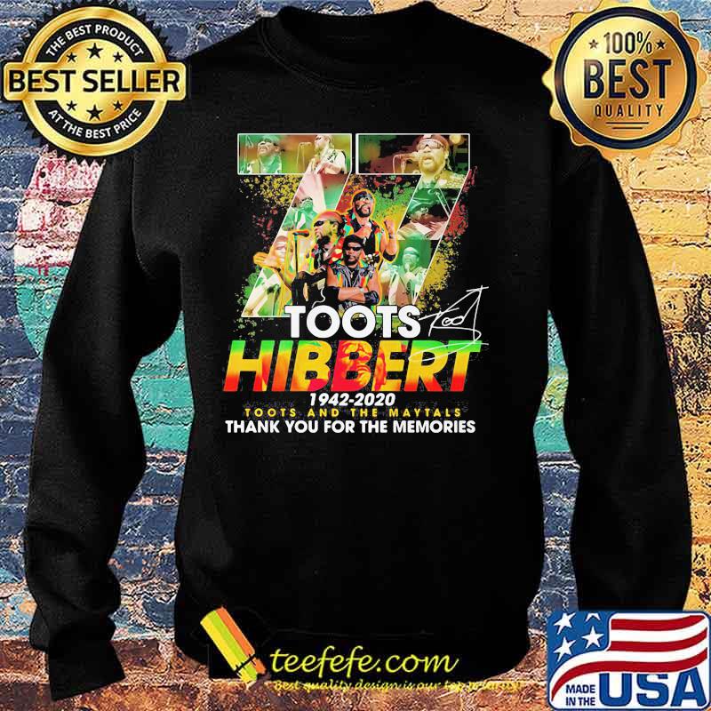 77 toots hibbert 1942 2020 thank for the memories signatures s Sweater 77 toots hibbert 1942 2020 thank for the memories signatures s Sweater