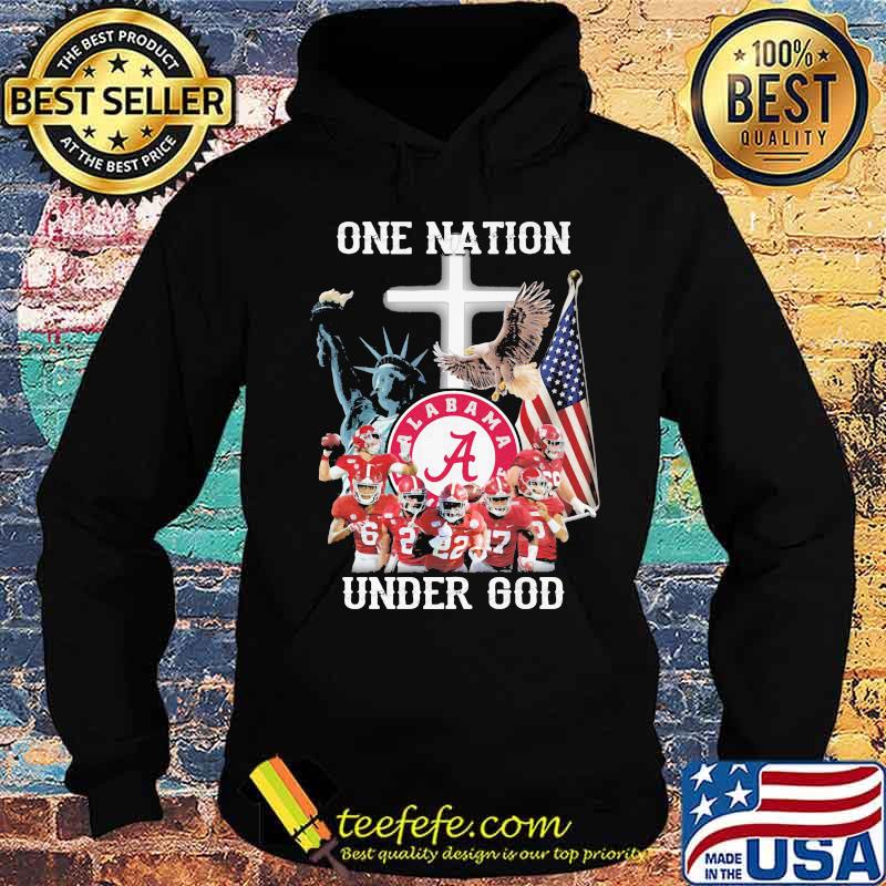 Alabama crimson one nation under god s Hoodie Alabama crimson one nation under god s Hoodie