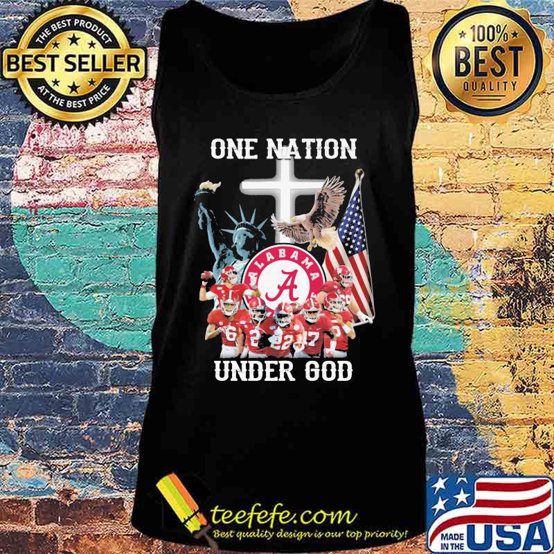 Alabama crimson one nation under god s Tank top Alabama crimson one nation under god s Tank top