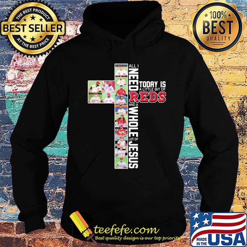 All i need today is a little bit of reds and a whole lot of jesus signature s Hoodie All i need today is a little bit of reds and a whole lot of jesus signature s Hoodie
