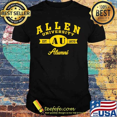 Allen university est 1870 alumni shirt