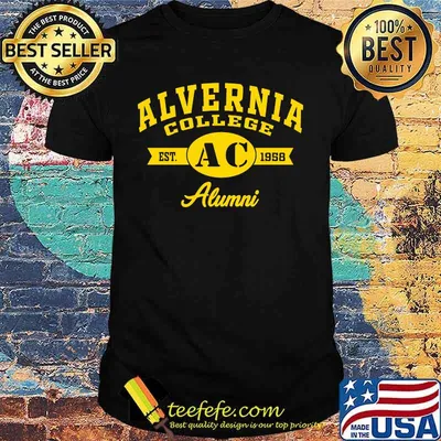 Alvernia college est 1958 alumni shirt