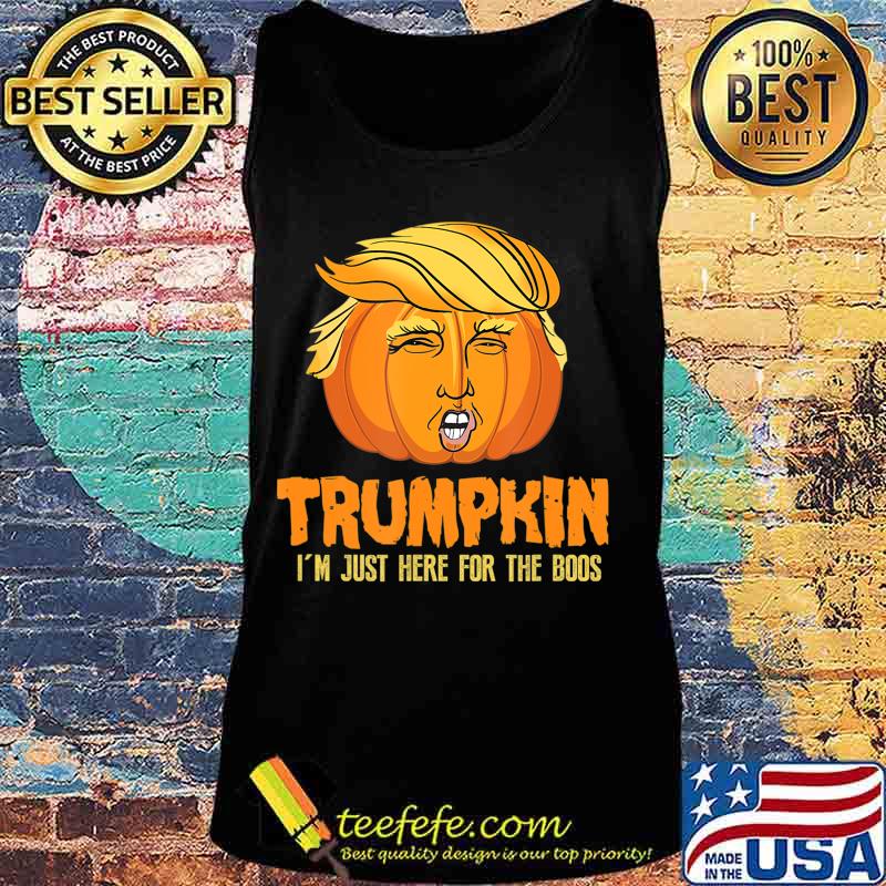 American Halloween Pumpkin I Trumpkin Boos T-Shirt Tank top American Halloween Pumpkin I Trumpkin Boos T-Shirt Tank top