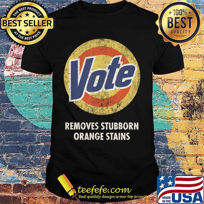 Anti-Trump Vote Funny Detergent Vintage T-Shirt