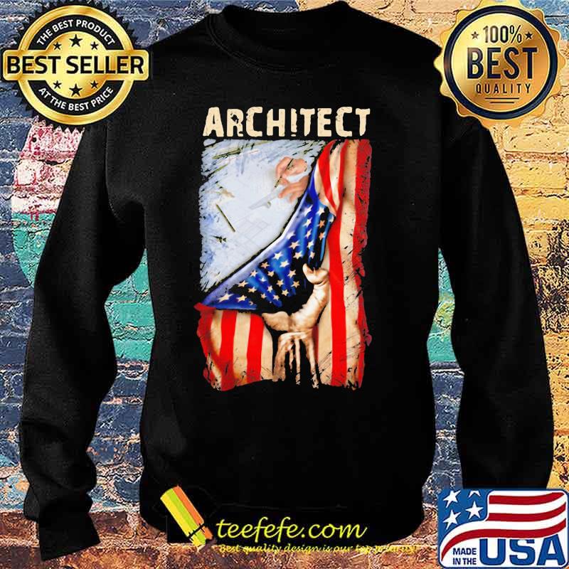 Architect american flag vintage s Sweater Architect american flag vintage s Sweater