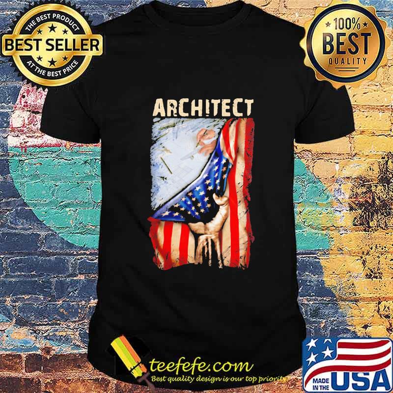 Architect american flag vintage shirt Architect american flag vintage shirt