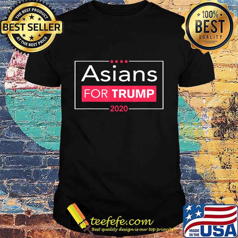 Asians for Trump 2020 Republican Patriotic Americans T-Shirt