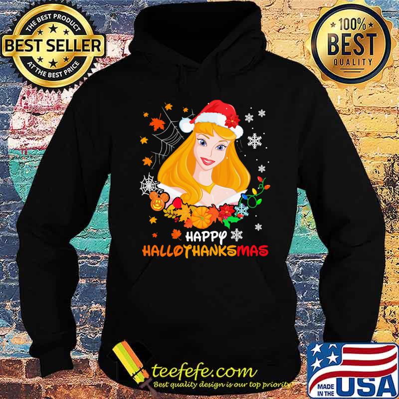 Aurora happy hallothanksmas halloween thanksgiving christmas s Hoodie Aurora happy hallothanksmas halloween thanksgiving christmas s Hoodie