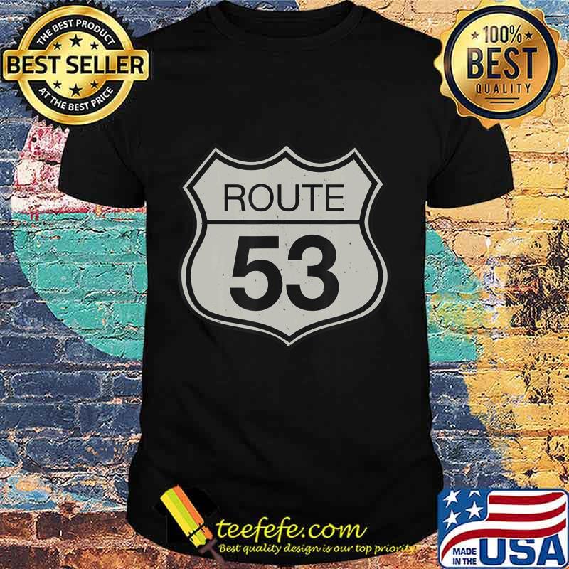AWS DNS Route 53 Cloud Tee Road Traffic Sign T-Shirt
