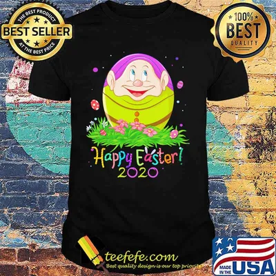Baby dopey happy easter 2020 flowers shirt