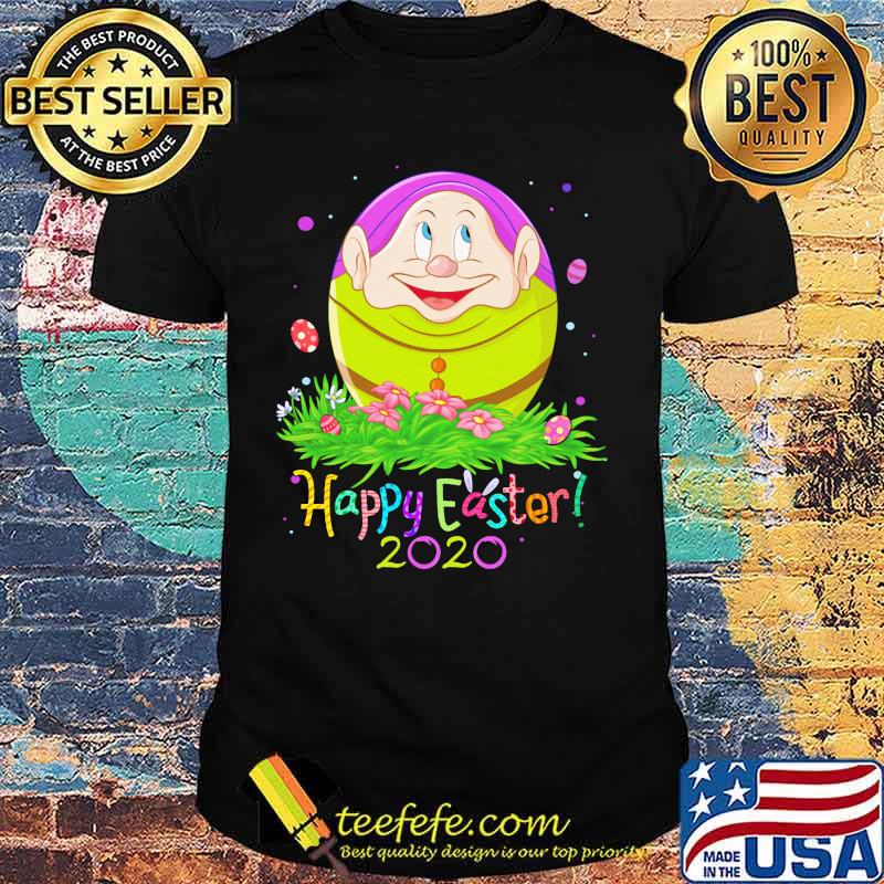Baby dopey happy easter 2020 flowers shirt