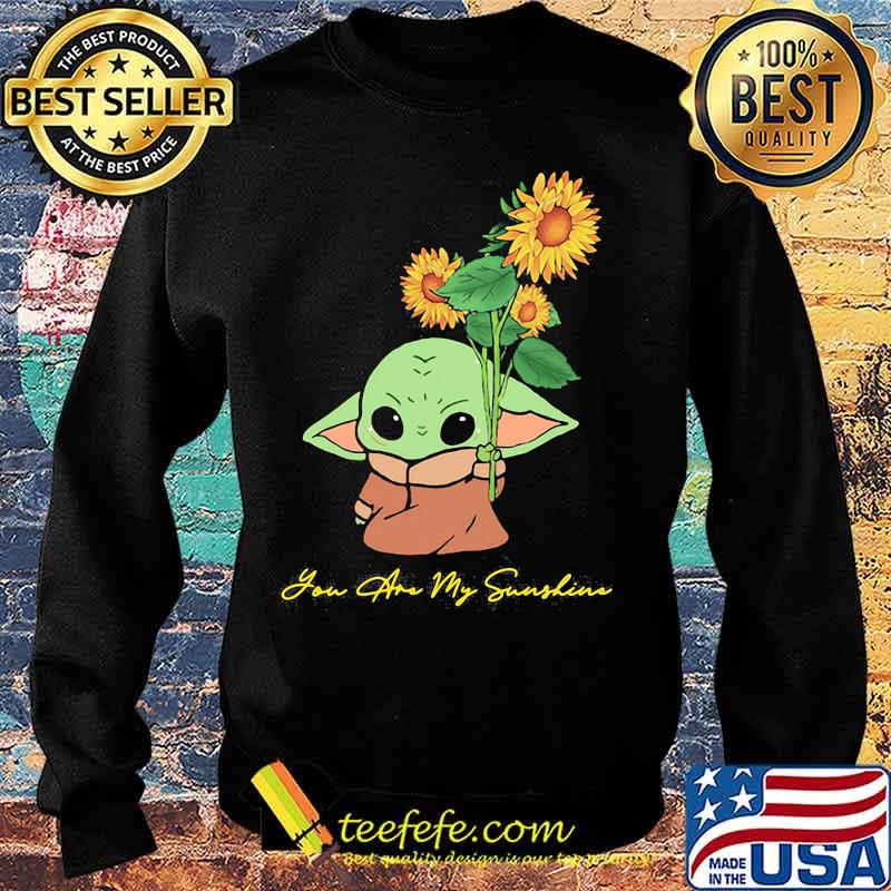 Baby yoda holding sunflower you are my sunshine s Sweater Baby yoda holding sunflower you are my sunshine s Sweater