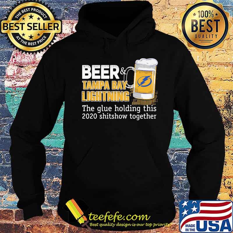 Beer tampa bay lightning logo noun the glue holding this 2020 shitshow together s Hoodie Beer tampa bay lightning logo noun the glue holding this 2020 shitshow together s Hoodie