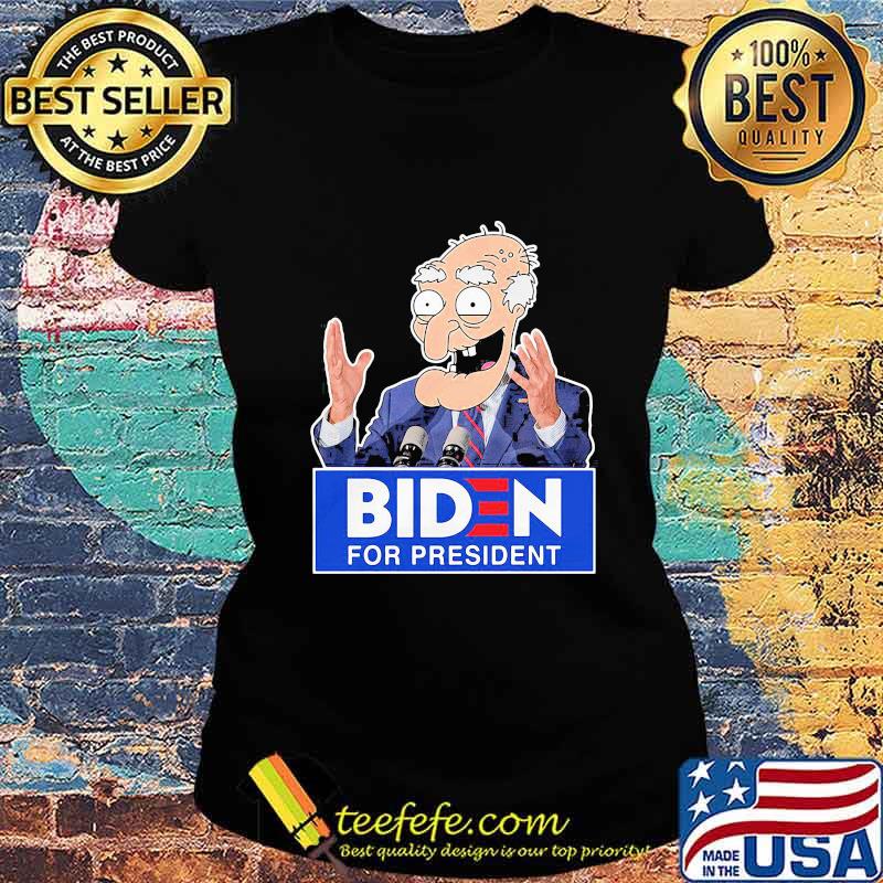 Biden for president person s Ladies tee Biden for president person s Ladies tee