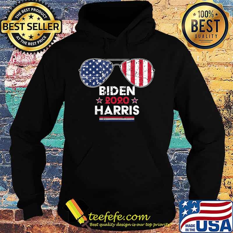Biden Harris 2020 Aviator Sunglasses American Flag T-Shirt Hoodie Biden Harris 2020 Aviator Sunglasses American Flag T-Shirt Hoodie